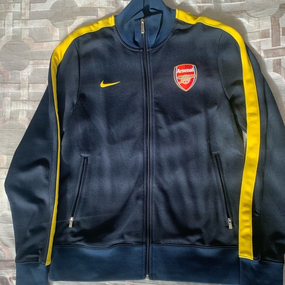 Arsenal Nike Prematch Zip-up Jacket - Picture 1 of 8